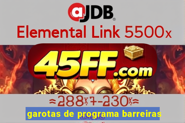 garotas de programa barreiras